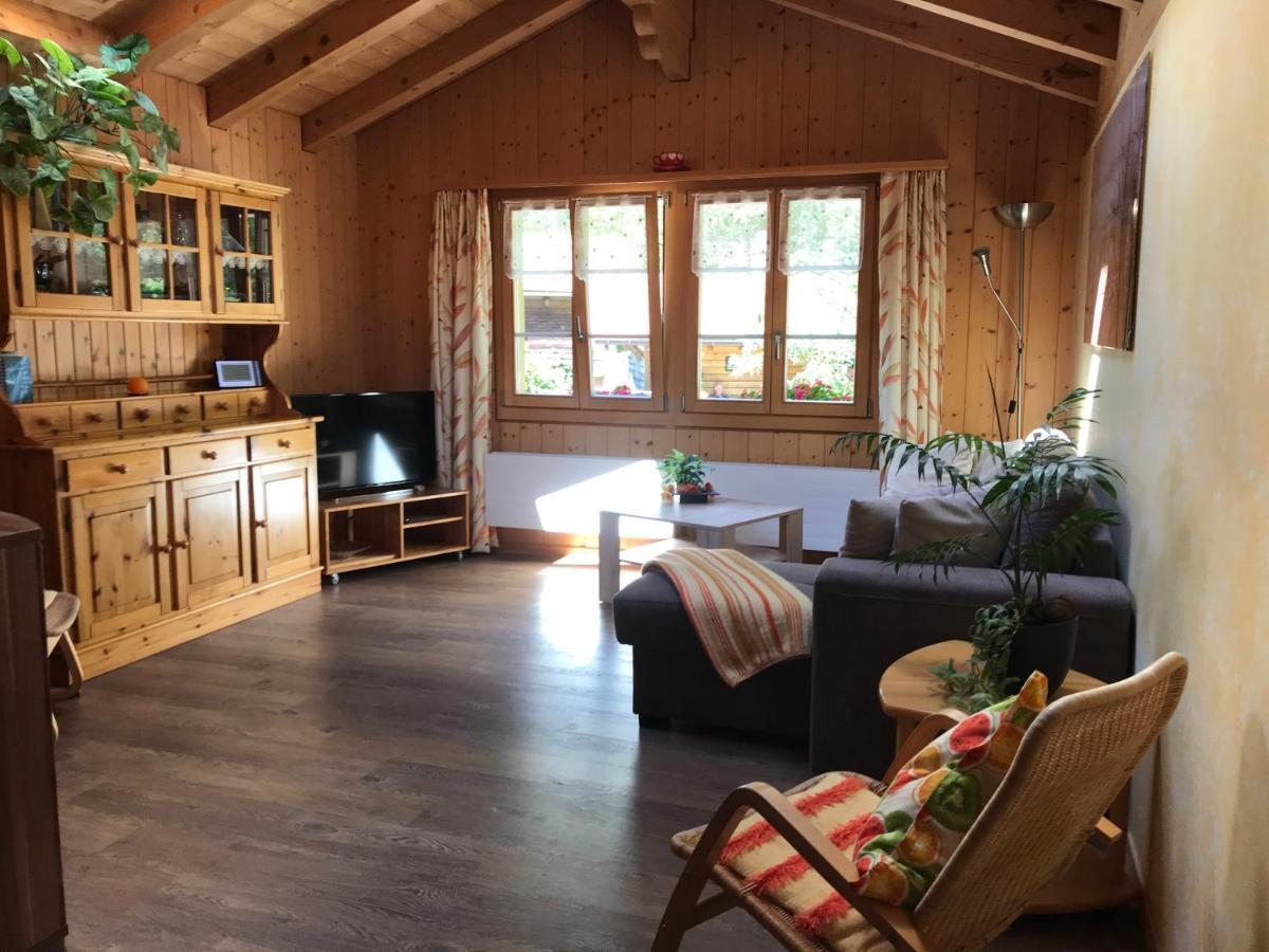 Ferienwohnung Stalden Lütschenthal Exteriör bild